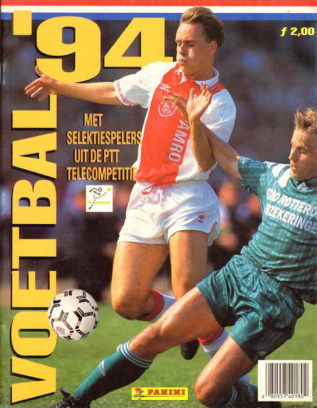 Panini Voetbal/'94-Edwin van ankeren PSV #30