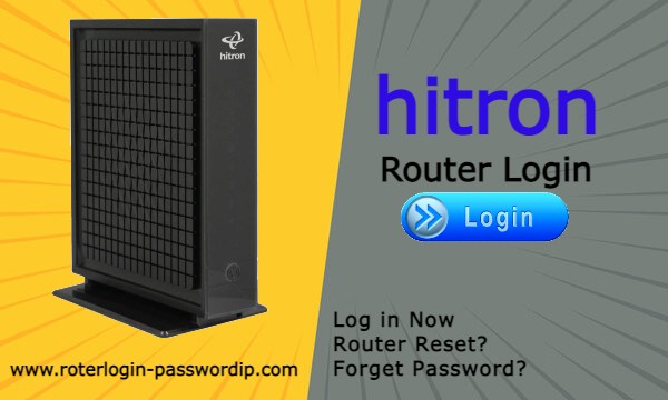 Hitron Default Router Login