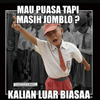 gambar meme puasa lucu buka dengan yang mau - kanalmu