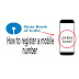 How To Register Your Mobile Number In State Bank