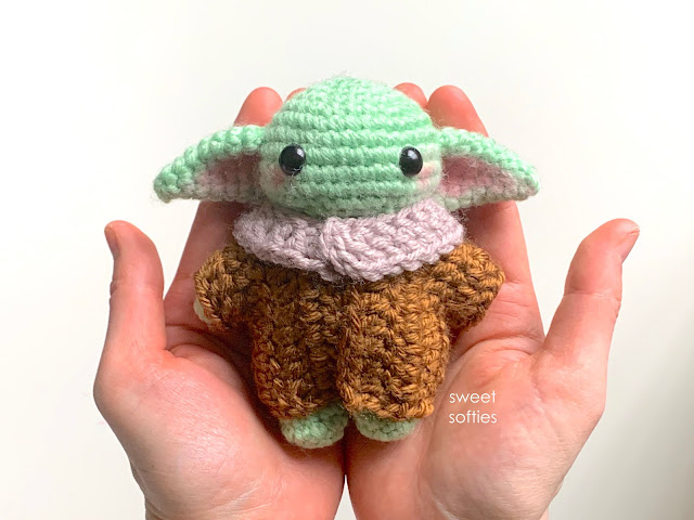 Baby Yoda Inspired Amigurumi Free Crochet Pattern Sweet Softies Amigurumi And Crochet