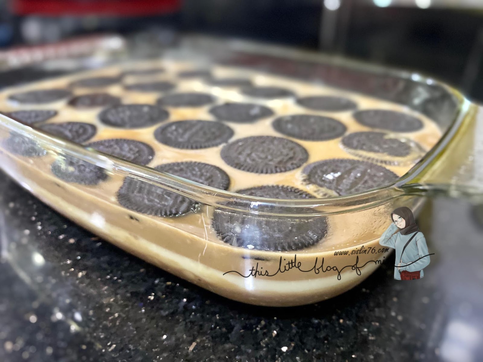 RESEPI PUDING MILO OREO YANG MUDAH DAN SEDAP