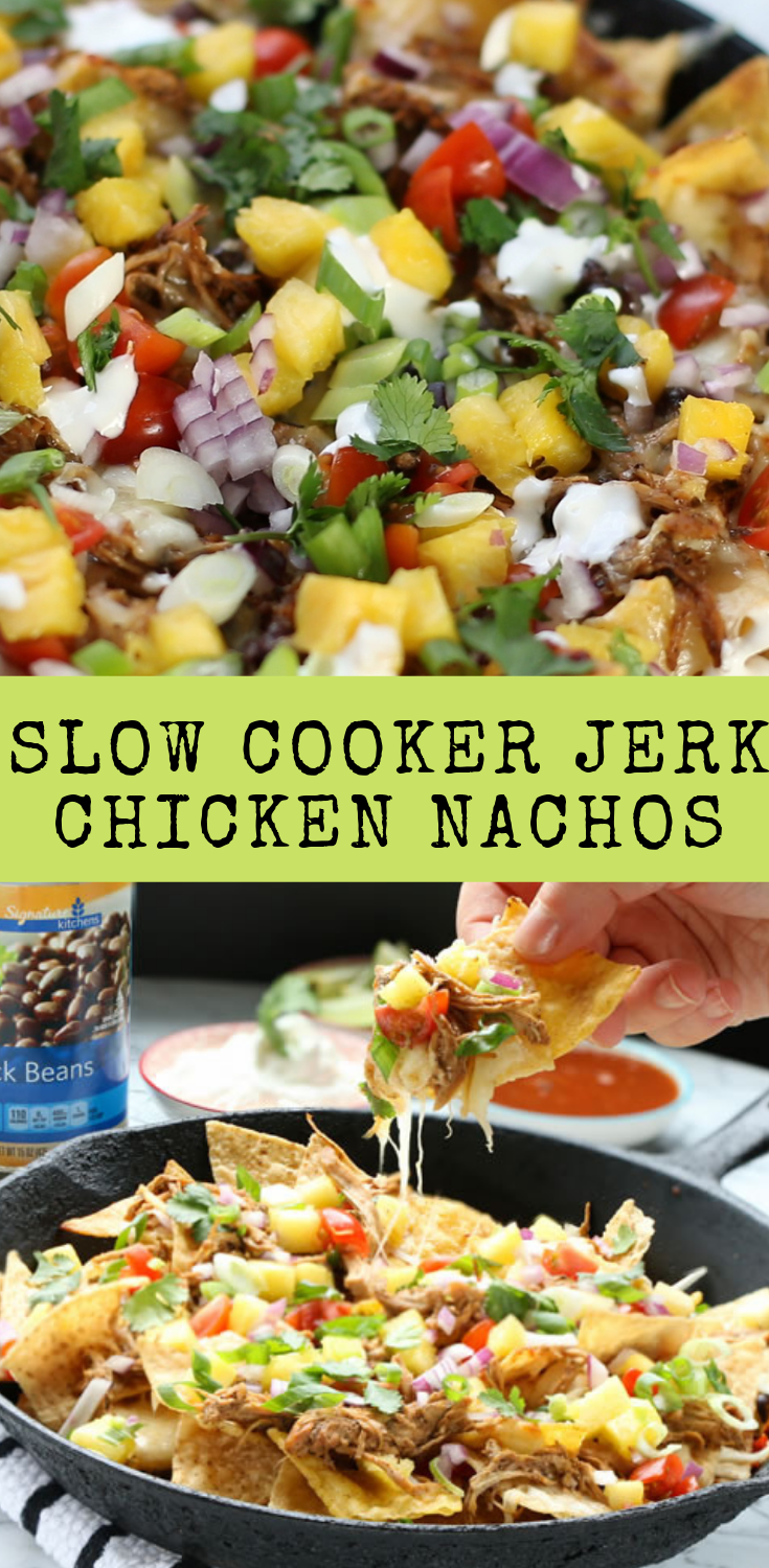 Slow Cooker Jerk Chicken Nachos Trending Recipes