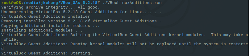 virtualbox guest additions modprobe vboxsf failed virtualbox guest additions modprobe vboxsf failed