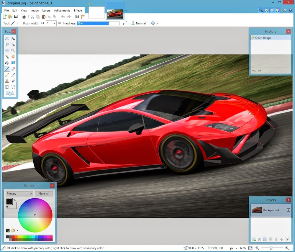 Paint.NET Gelişmiş Ücretsiz Fotoğraf Düzenleme Programı