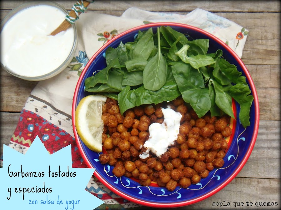 Garbanzos Especiadostips y Cocina