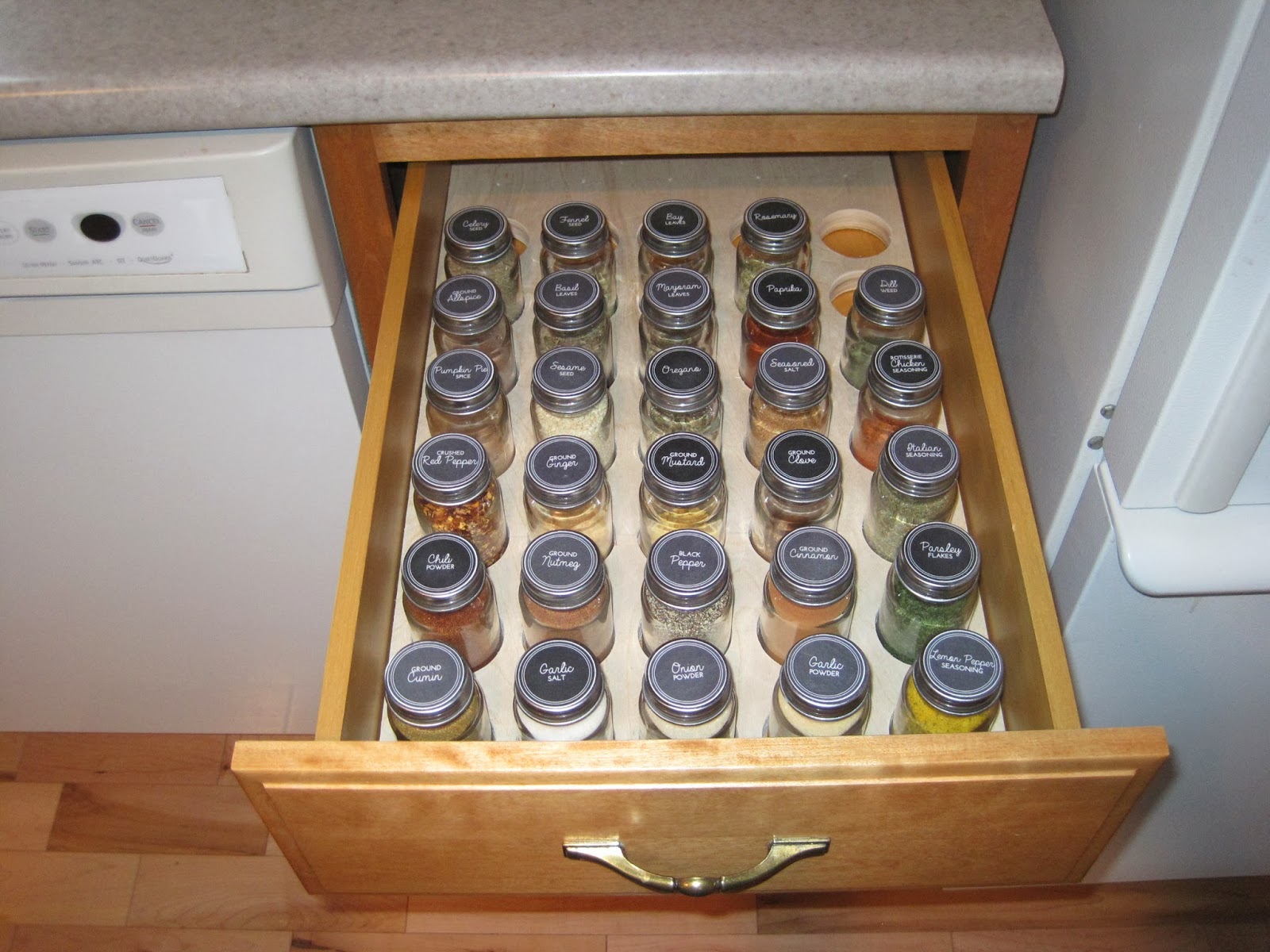 All Things Beautiful : Spice Drawer FINISHED