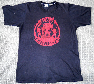 A t-shirt reading "Pyro Feminism."