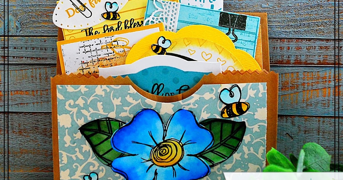 Shoregirl's Creations Paper Bag Pocket of Encouragement