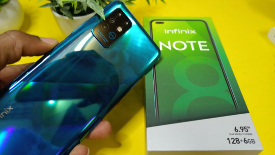 Infinix Note8 (6GB/128GB) : Meilleur Prix Maroc / Fiche Technique & Caractéristique / Commande en ligne