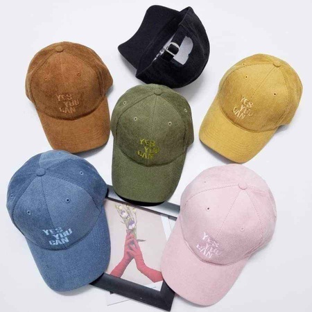 MŨ LƯỠI TRAI YES YOU CAN CHẤT NHUNG CAO CẤP