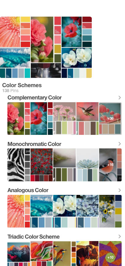 Design 1: Pinterest Assignments