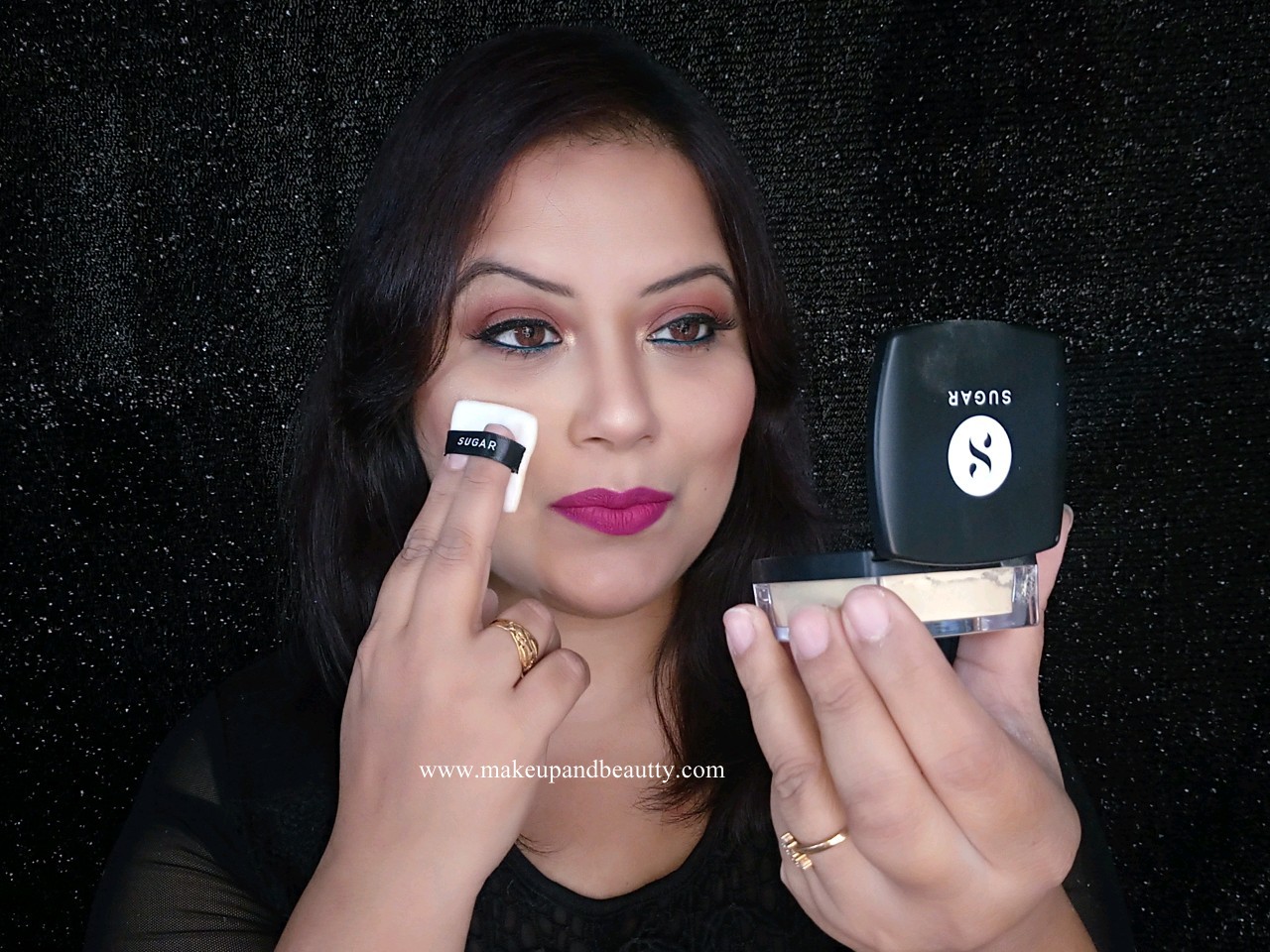 Makeup and beauty !!! NEW SUGAR COSMETICS ALL SET TO GO BANANA POWDER