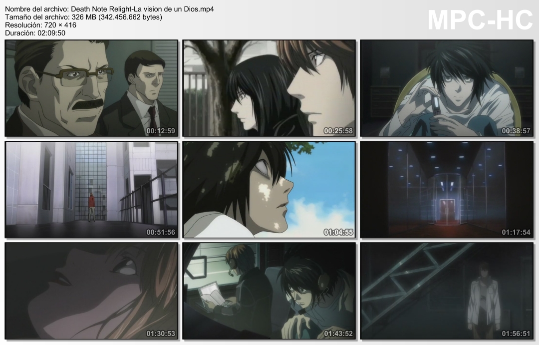 Death Note Relight La Vision D Un Dieu Death Note Relight: La visión de un Dios (2007) [P] [castellano]