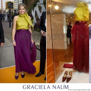 Queen Maxima wore GRACIELA NAUM Dress