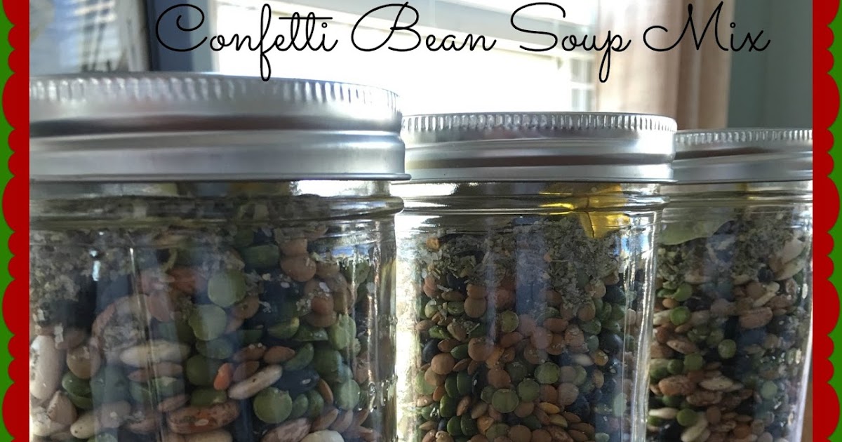 HandcraftedEdibles2015 Confetti Bean Soup Christmas Tree Lane