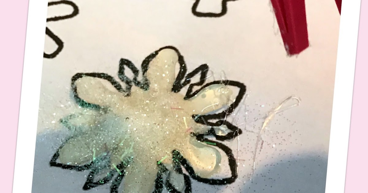 Mon joli petit bureau DIY Des flocons de neige au
