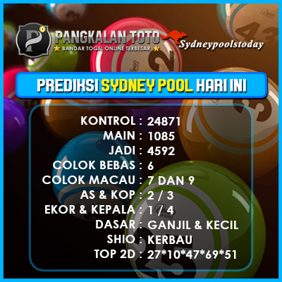 Prediksi Syair Sydney 4 Juli 2021 Syair Togel Sdy Pangkalantoto