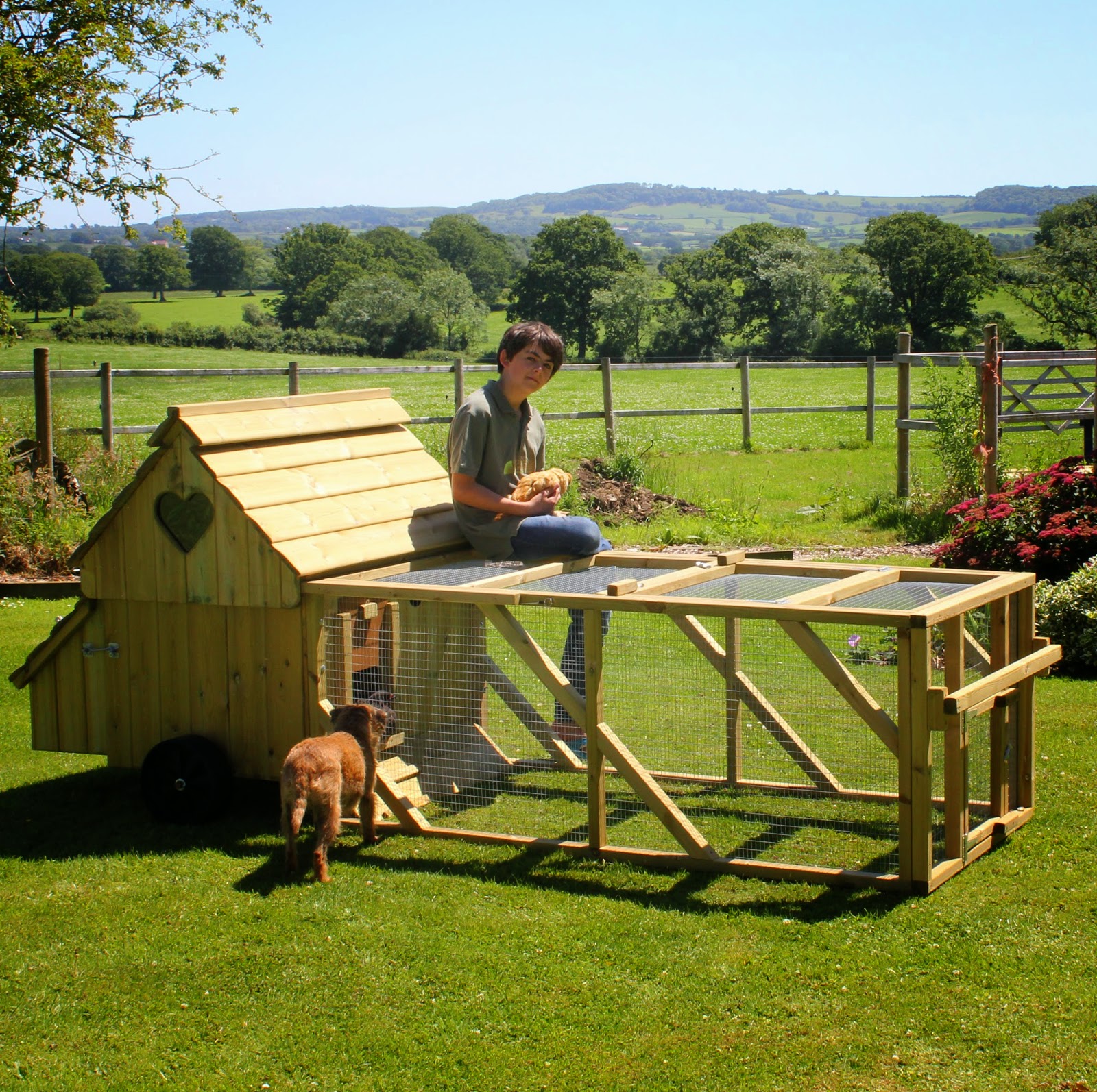 Flyte So Fancy The Dorset Ranger A Mobile Chicken Coop