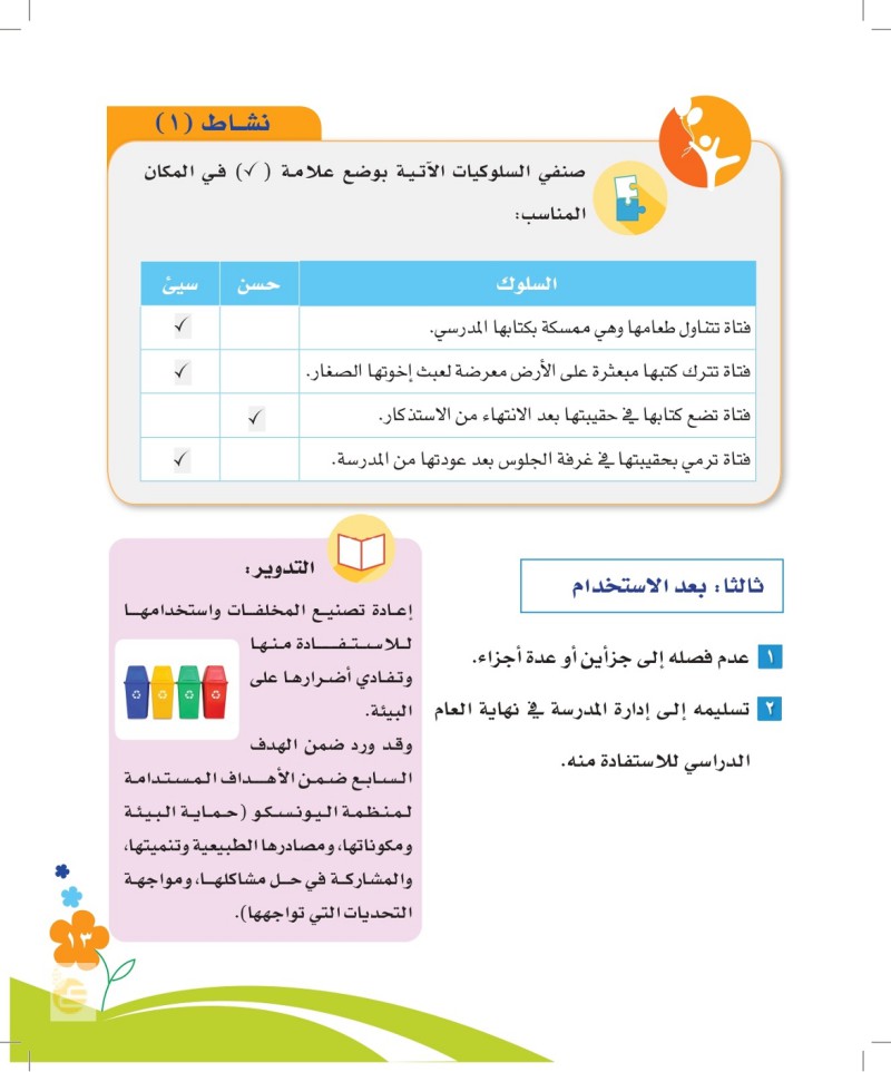 اسريه رابع ابتدائي الفصل الثاني