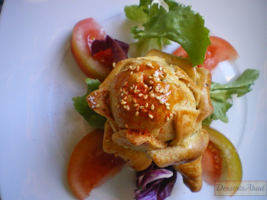 Alcachofas en sorpresa