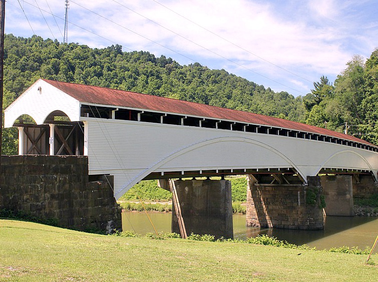 Pennsylvania & Beyond Travel Blog The Philippi Covered Bridge in