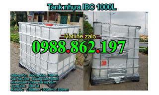 Tank nhựa hóa chất,  tank nhựa giá rẻ,  bồn nhựa 1000l,  bồn nhựa,  thùng nhựa 1000L,