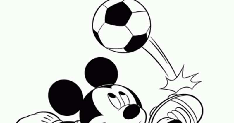 download gambar mewarnai mickey mouse