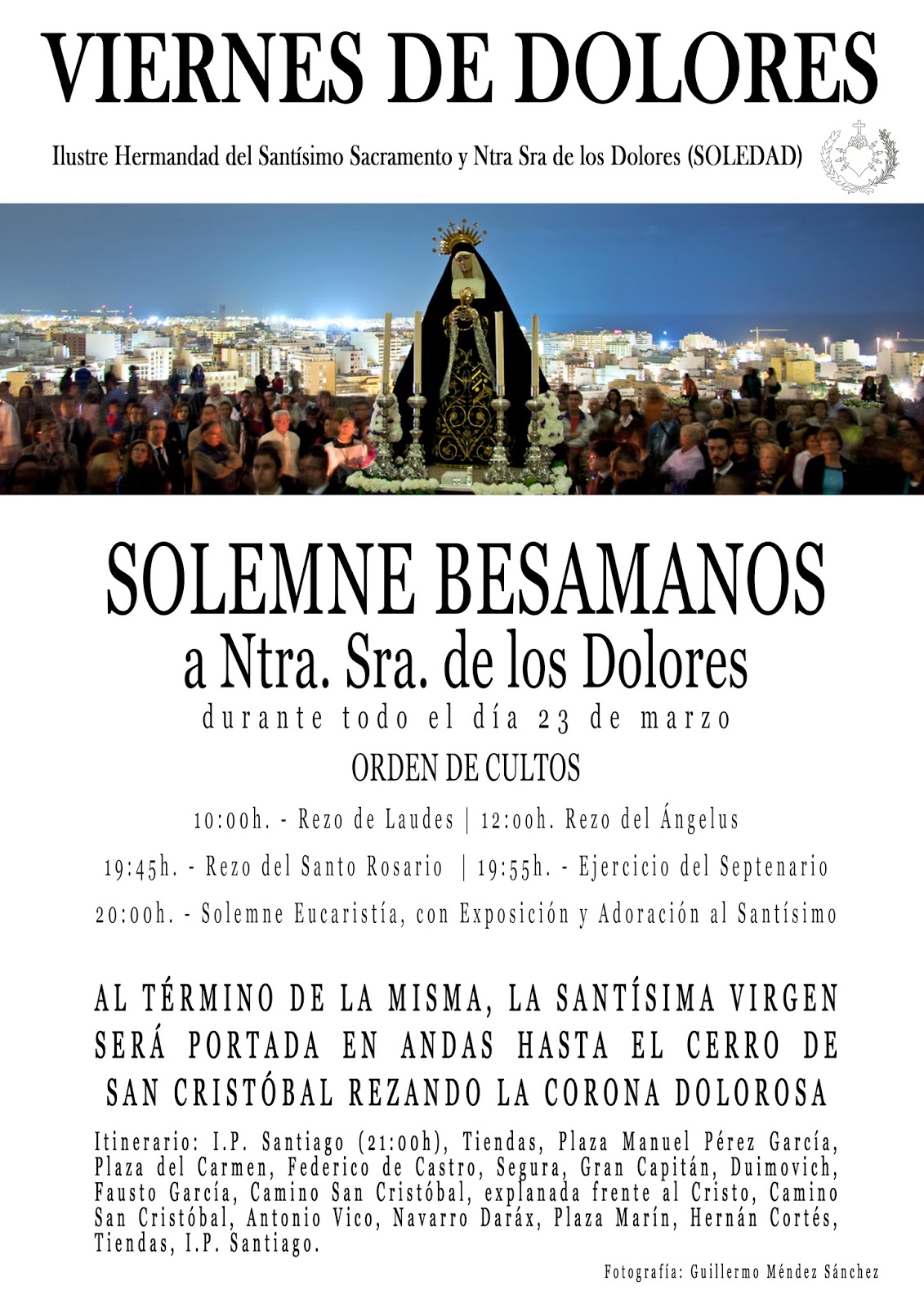 España Catolica ¡Bendita seas! VIERNES DE DOLORES