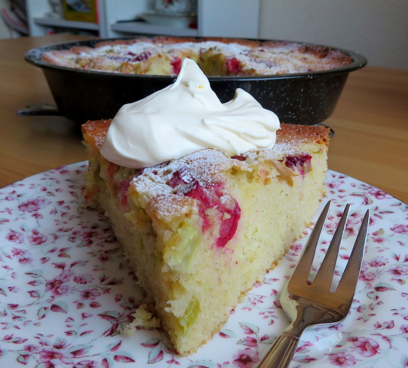 Quick & Easy Rhubarb Cake The English Kitchen