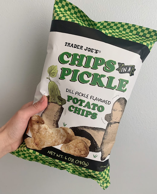 Trader Joe's Chips in a Pickle Dill Pickle Flavored Potato Chips