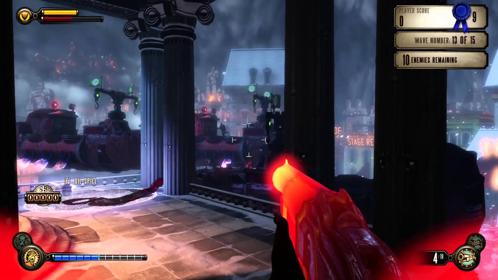 Bioshock Infinite PC detonado Destrua o Zepelim - 23 Vamos Jogar gameplay  comentado 