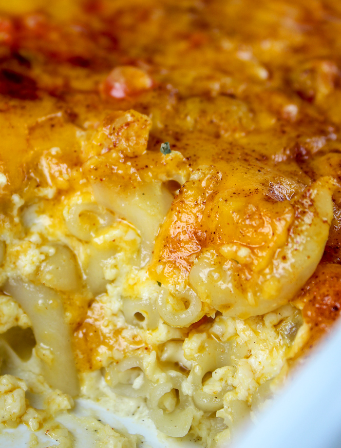 paula deen baked mac and cheese with evaporated milk