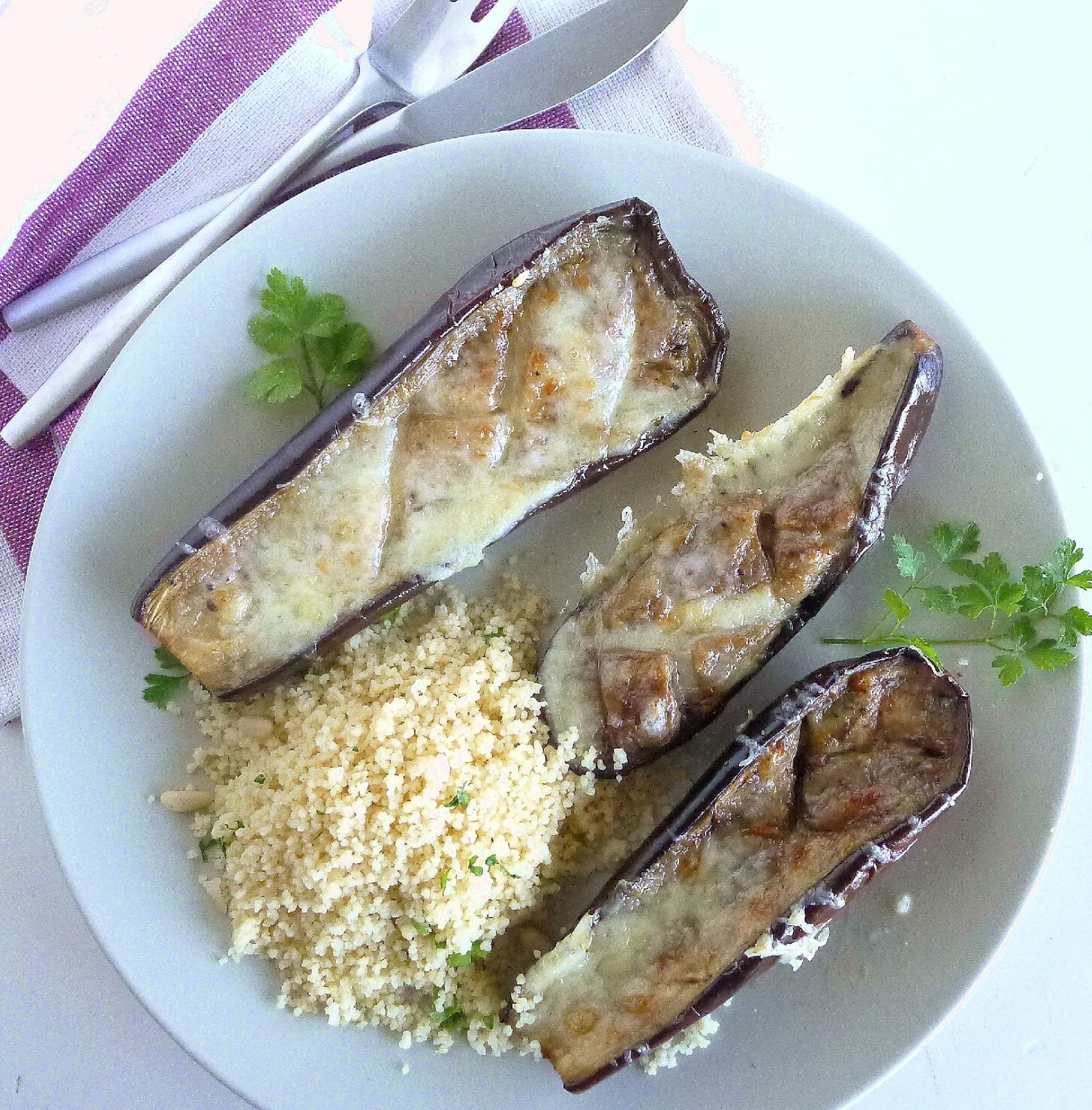 MY KITCHEN IN SPAIN EGGPLANT DOES DOUBLEDUTY