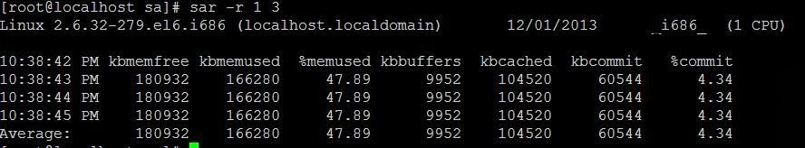 Data Center Operations: Sar Command in Linux
