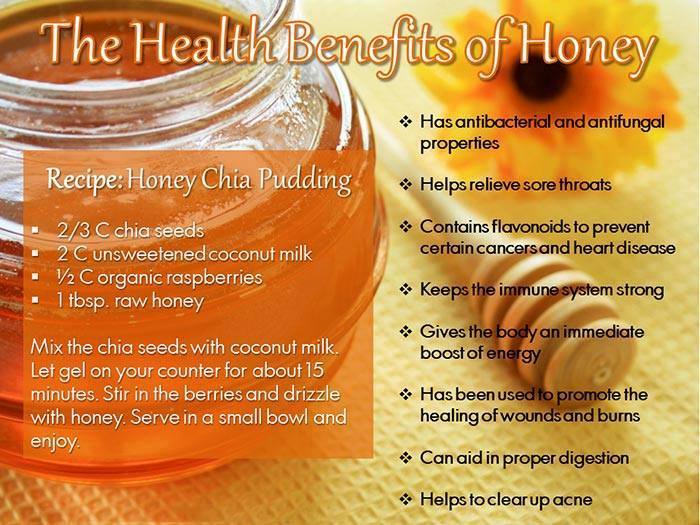 Move it and lose it. HEALTH BENEFITS OF HONEY