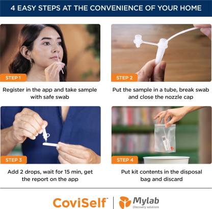 Coviself Kit: Covid 19 Home Self Test Kit
