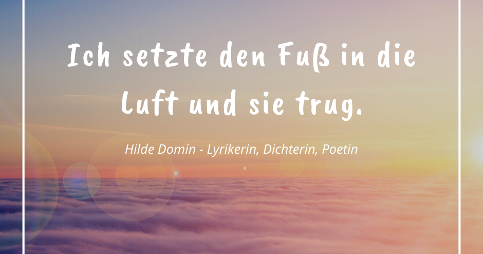 Ich Setzte Den Fuß In Die Luft Und Sie Trug Anja Reiche: Ich setzte den Fuß in die Luft und sie trug
