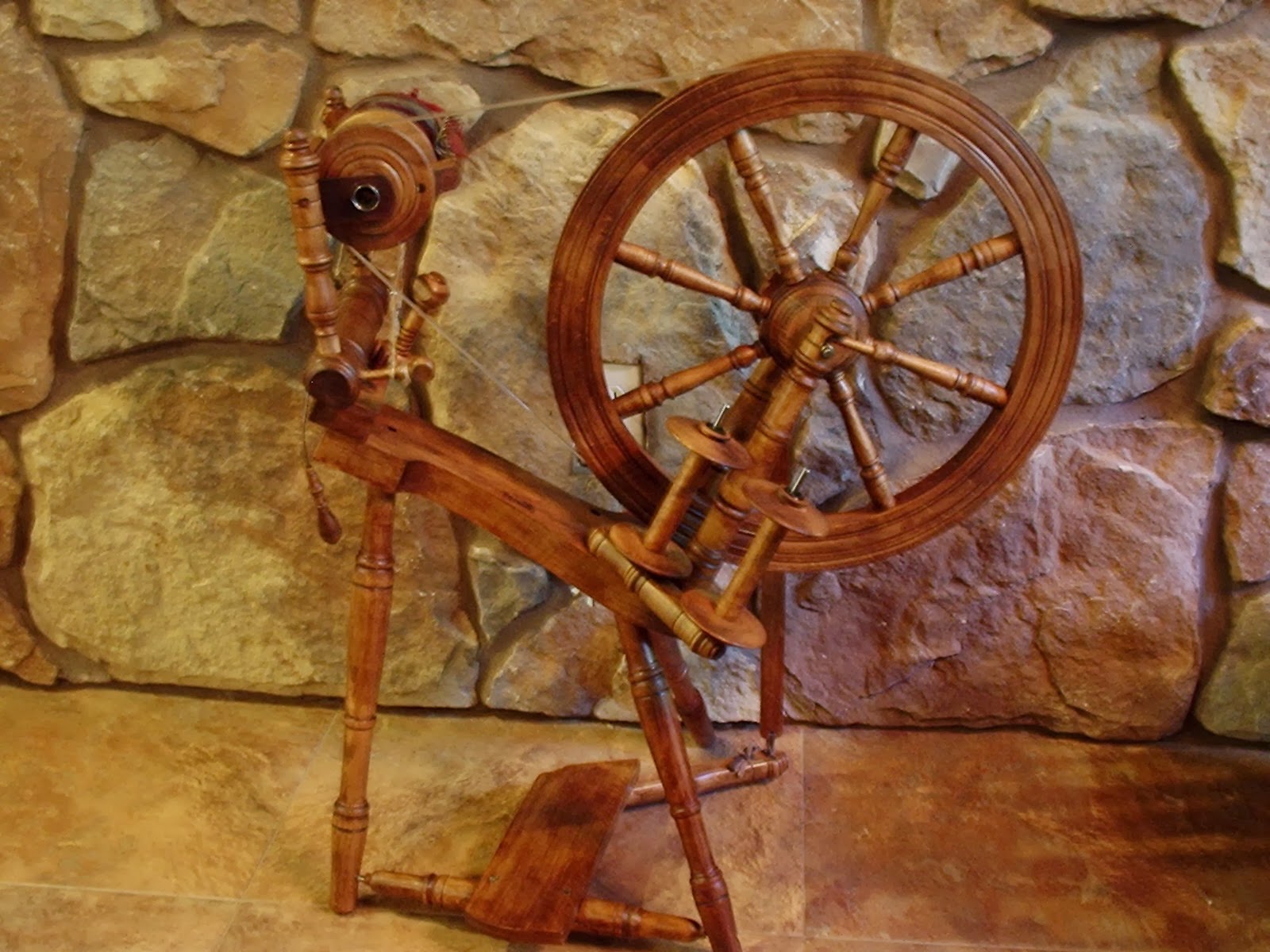 My spinning wheel, Kromski Prelude Spinning Wheel