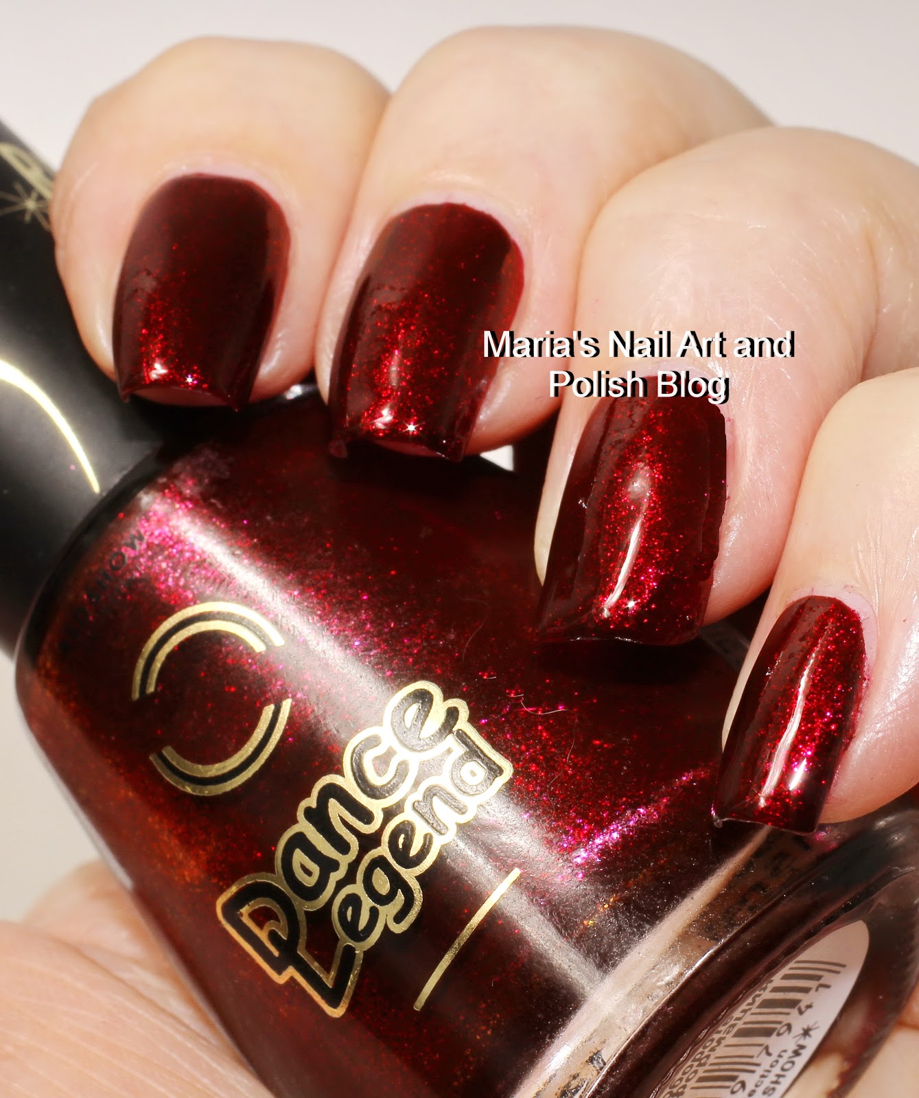 Marias Nail Art and Polish Blog: Dance Legend Red Show 07 swatches
