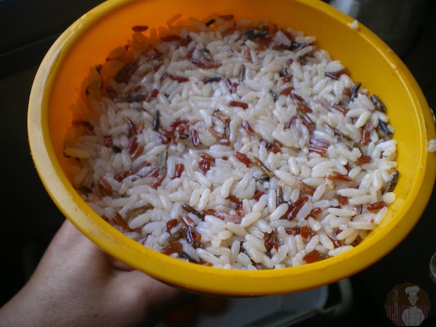 Maqlouba: montaje para emplatado