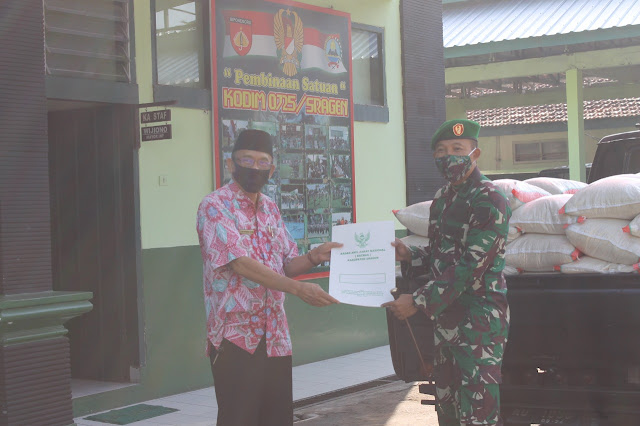 Baznas Bantu Dapur Umum TNI-Polri Siaga Covid-19 Kodim Sragen Baznas Bantu Dapur Umum TNI-Polri Siaga Covid-19 Kodim Sragen