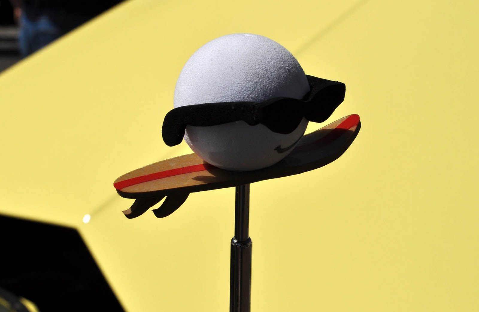 Just A Car Guy It's the start of an antenna ball post, more to come in