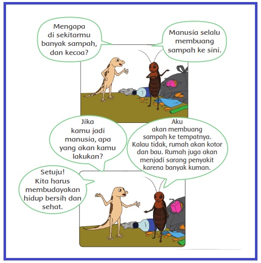 Materi Dan Kunci Jawaban Buku Siswa Tema 4 Kelas 2 Halaman 22 23 24 25 27 Subtema 1 Pembelajaran 3 Dede Taufik