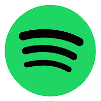 Icon of a music streaming app called Spotify