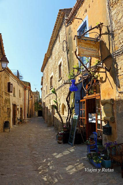 Calles de Peratallada, Girona