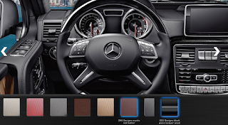 Màu nội thất Mercedes AMG G63 2019 Nội thất Mercedes AMG G63 2019 màu Đỏ Learther ZK8