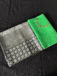 Kain Batik dan Embos 632 Hijau Kain Batik dan Embos 632 Hijau