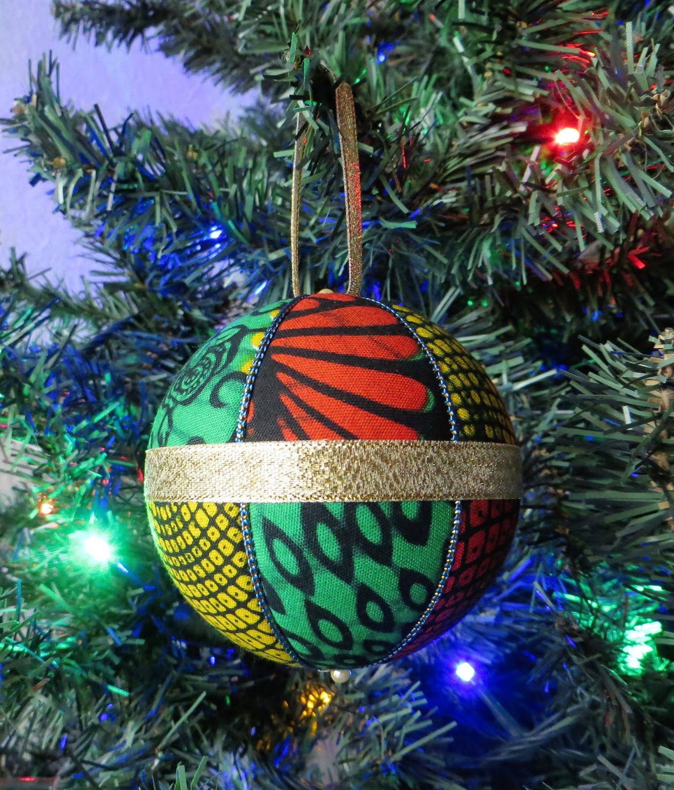 Global Bridge Network’s blog: Alyx’s Ornament Designs with African Fabric