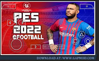 HANYA 700MB!! eFootball PES 2022 PPSSPP Unreal Engine New Graphics Real HD Face & Latest Transfer